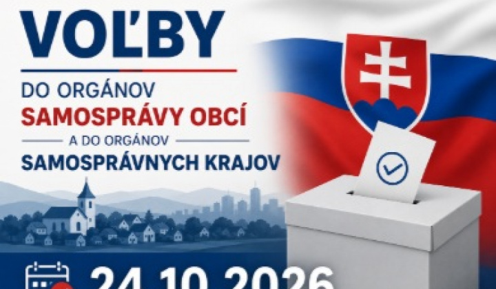 Aktuality / Voľby do obecných a krajských samospráv sa konajú 24. októbra 2026 - foto